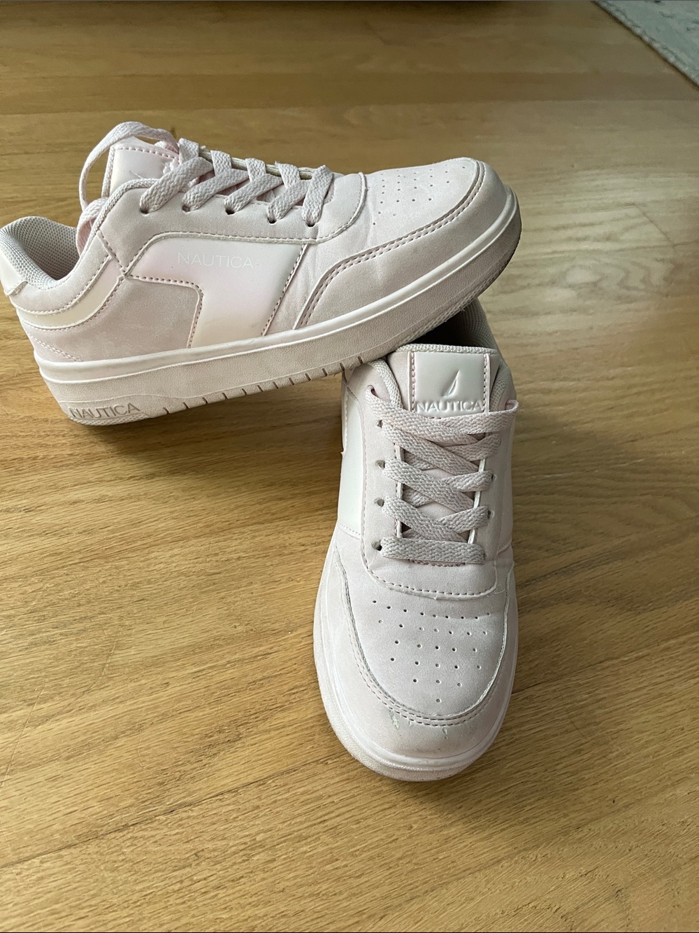 Nautica Kids Light Pink Low-Top Sneakers